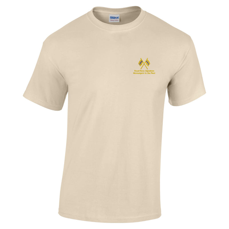 Royal Navy Signalmen Cotton T-Shirt