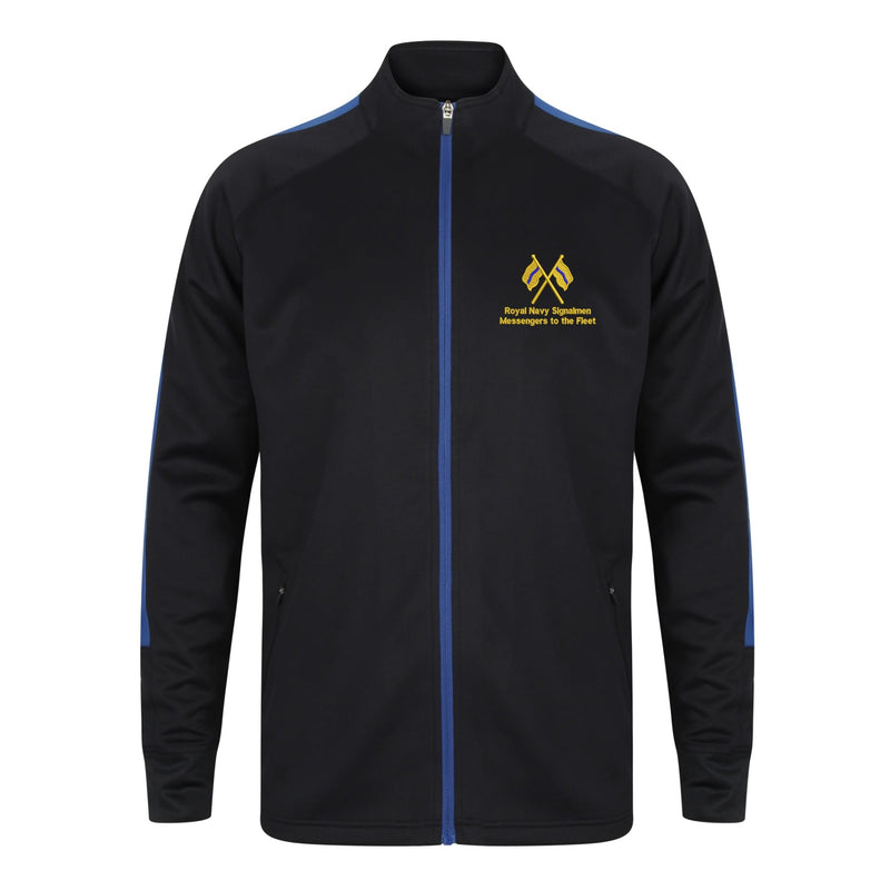 Royal Navy Signalmen Knitted Tracksuit Top