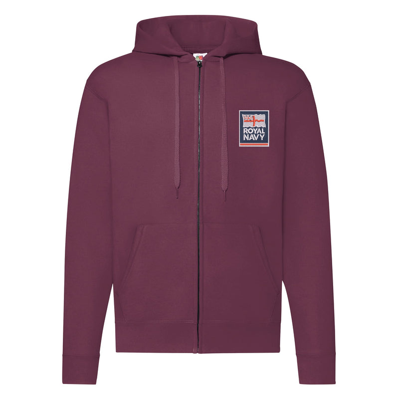 Royal Navy Zipped Hoodie