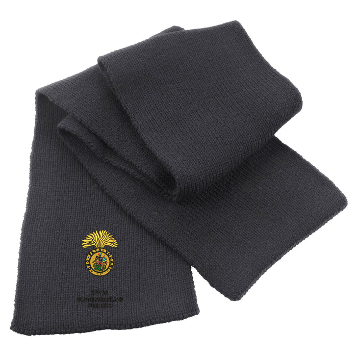 Royal Northumberland Fusiliers Heavy Knit Scarf