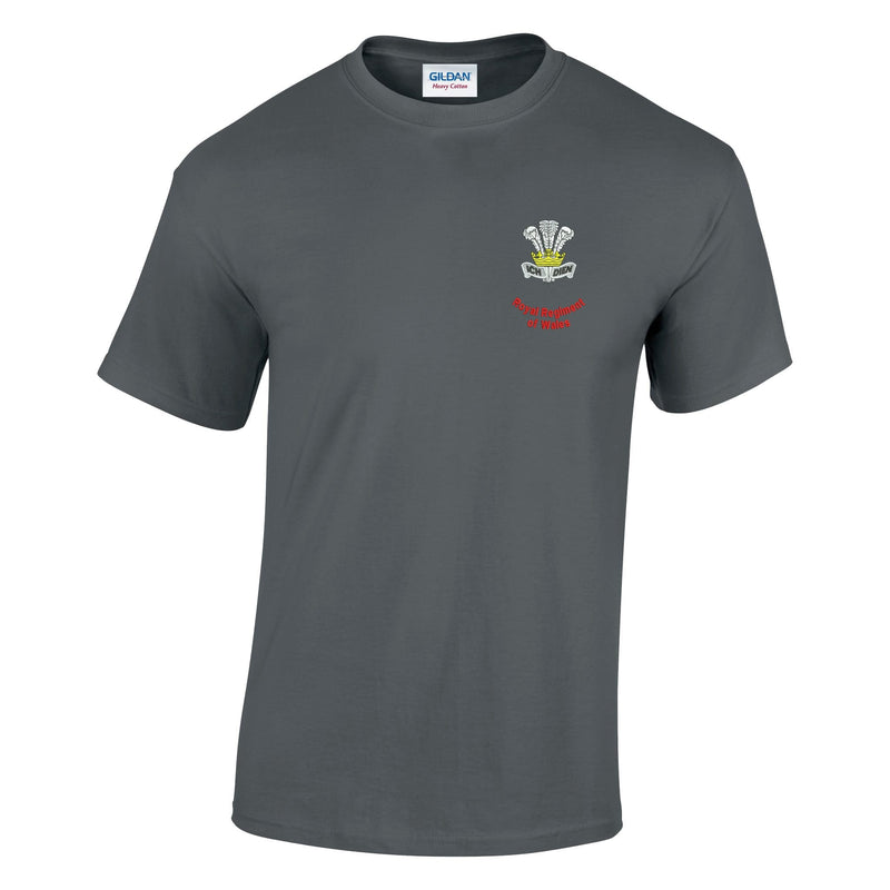 Royal Regiment of Wales Cotton T-Shirt