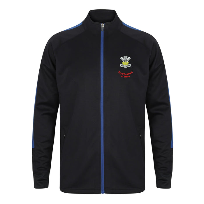Royal Regiment of Wales Knitted Tracksuit Top