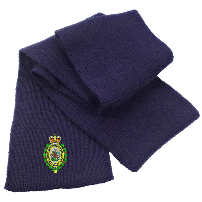 Royal Regiment of Fusiliers Heavy Knit Scarf