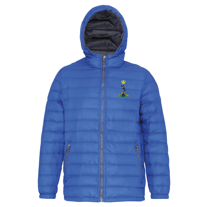 Royal Signals Hooded Contrast Padded Jacket