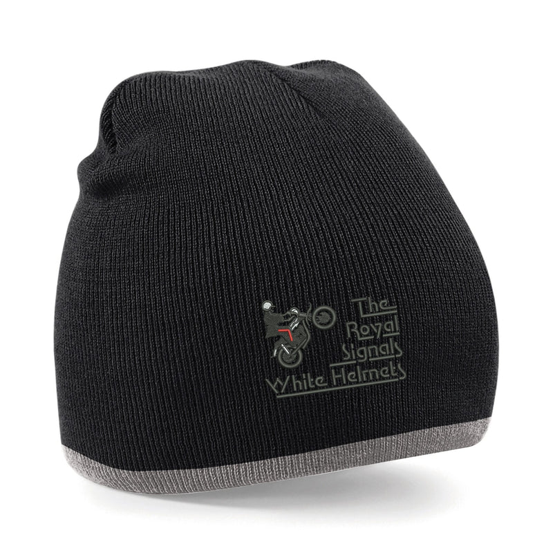 White Helmets Display Team - Royal Signals Beanie Hat