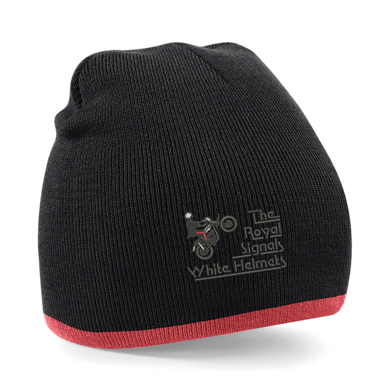 White Helmets Display Team - Royal Signals Beanie Hat