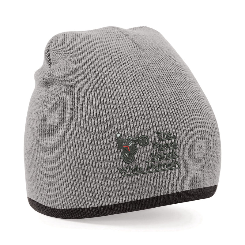 White Helmets Display Team - Royal Signals Beanie Hat