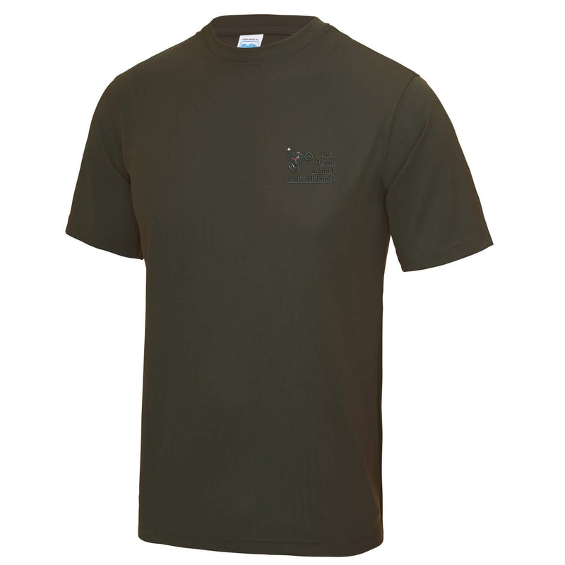 White Helmets Display Team - Royal Signals Polyester T-Shirt
