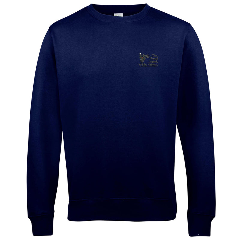 White Helmets Display Team - Royal Signals Sweatshirt