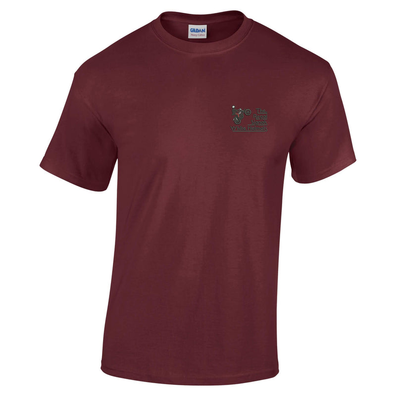 White Helmets Display Team - Royal Signals Cotton T-Shirt