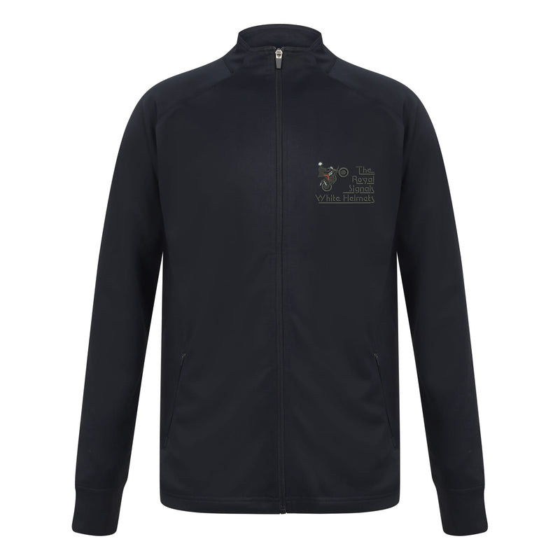 White Helmets Display Team - Royal Signals Knitted Tracksuit Top