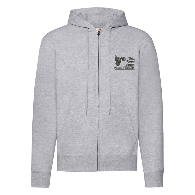 White Helmets Display Team - Royal Signals Zipped Hoodie