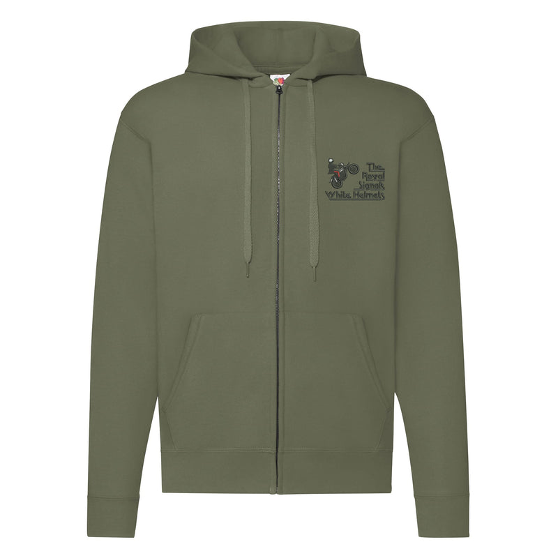 White Helmets Display Team - Royal Signals Zipped Hoodie