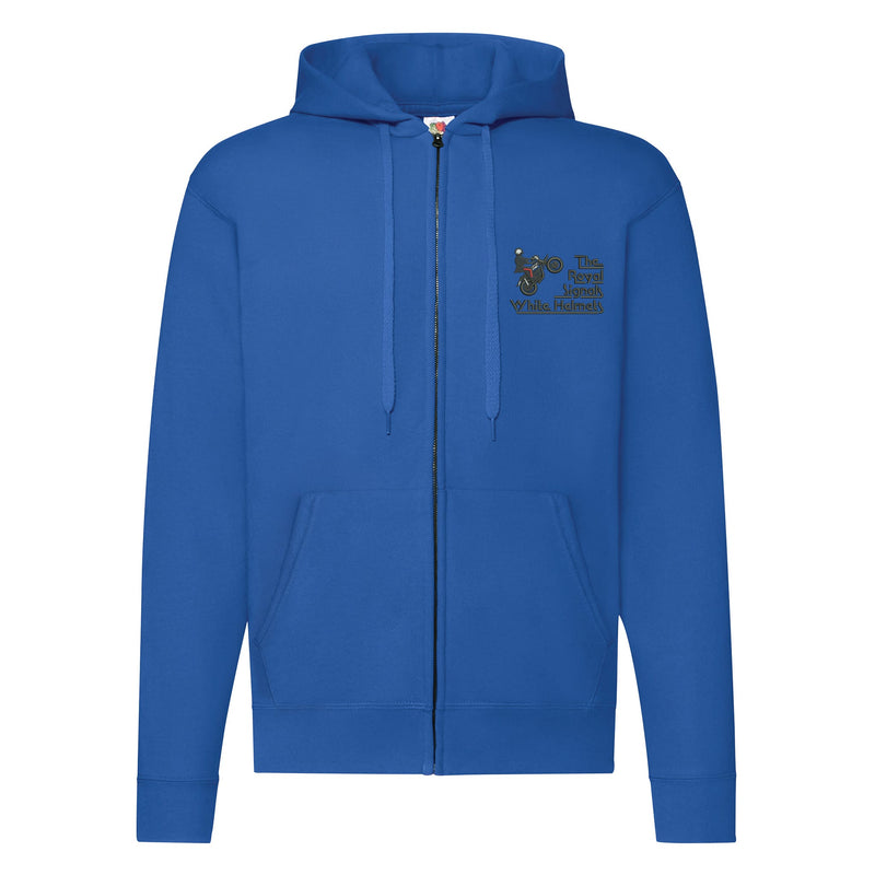 White Helmets Display Team - Royal Signals Zipped Hoodie