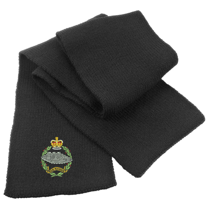 Royal Tank Regiment Heavy Knit Scarf