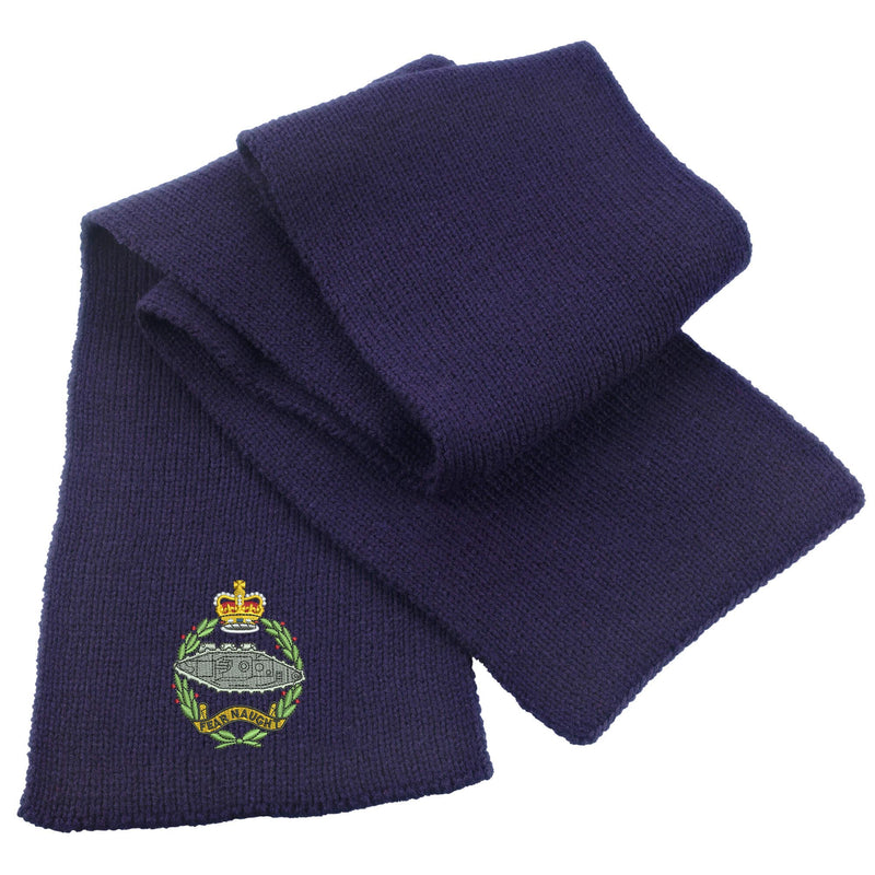 Royal Tank Regiment Heavy Knit Scarf