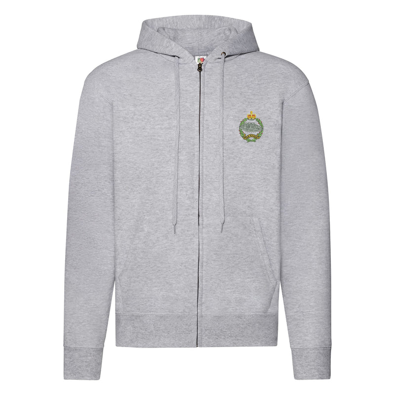 Royal Tank Regiment Zipped Hoodie