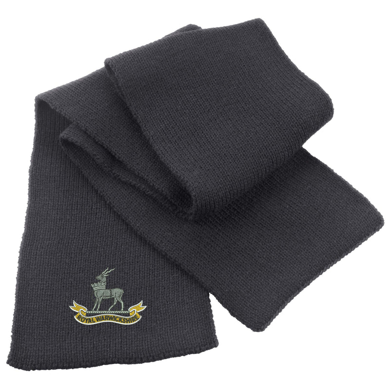 Royal Warwickshire Regiment Heavy Knit Scarf