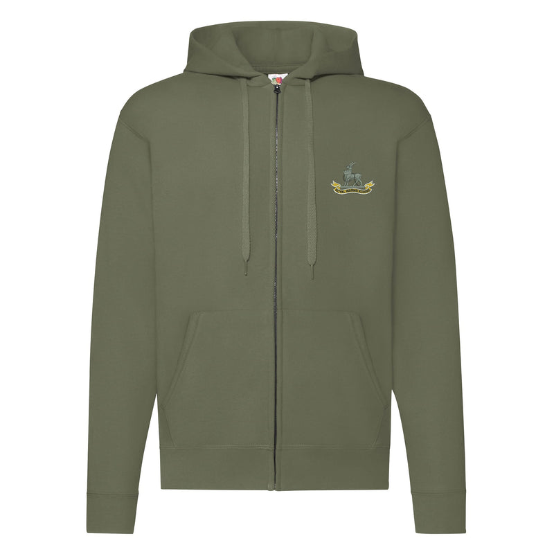 Royal Warwickshire Regiment Zipped Hoodie