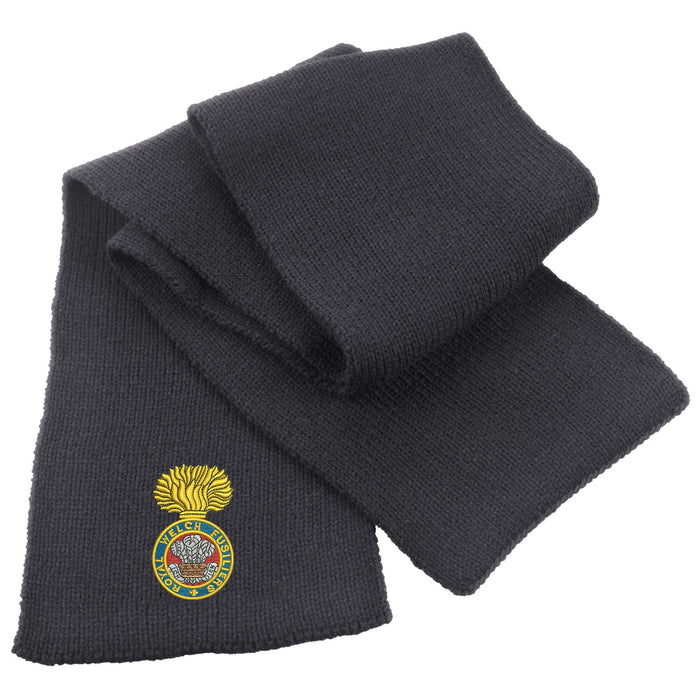 Royal Welch Fusiliers Heavy Knit Scarf