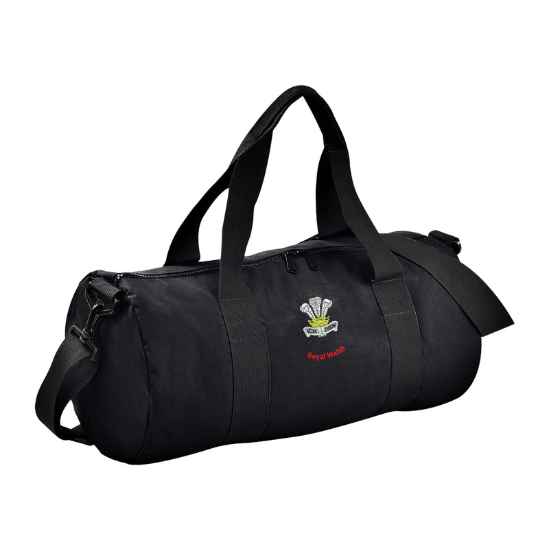 Royal Welsh Barrel Bag