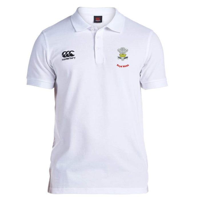 Royal Welsh Canterbury Rugby Polo