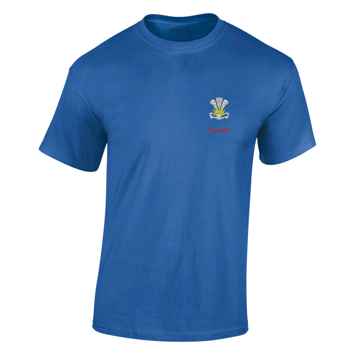 Royal Welsh Cotton T-Shirt