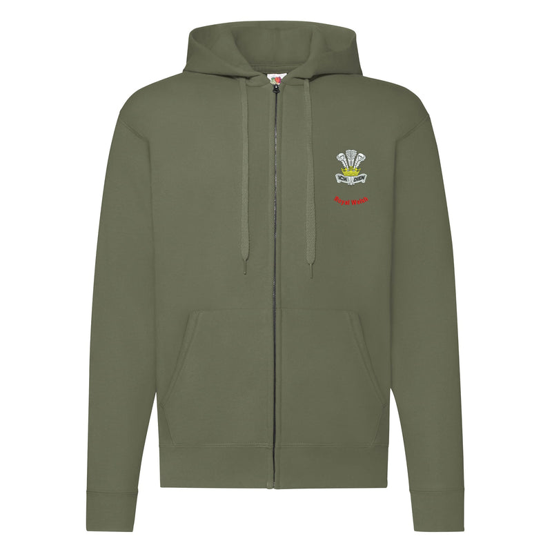 Royal Welsh Zipped Hoodie