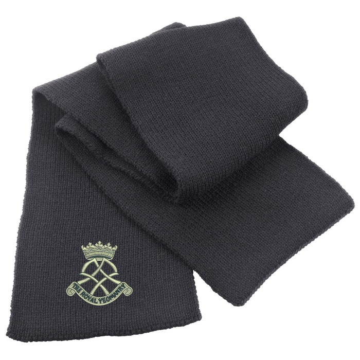 Royal Yeomanry Heavy Knit Scarf