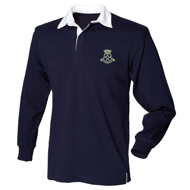 Royal Yeomanry Front Row Long Sleeve Rugby Shirt