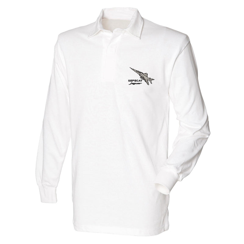 SEPECAT Jaguar Front Row Long Sleeve Rugby Shirt
