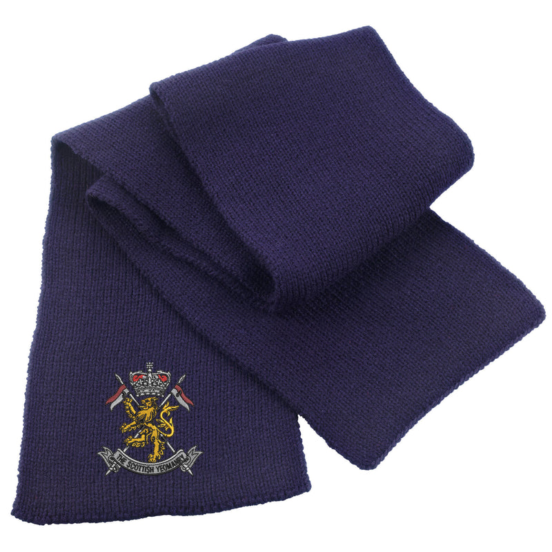 Scottish Yeomanry Heavy Knit Scarf