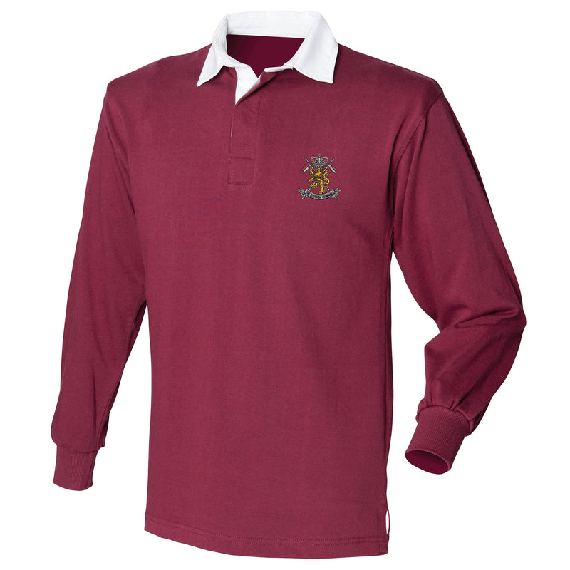 Scottish Yeomanry Front Row Long Sleeve Rugby Shirt