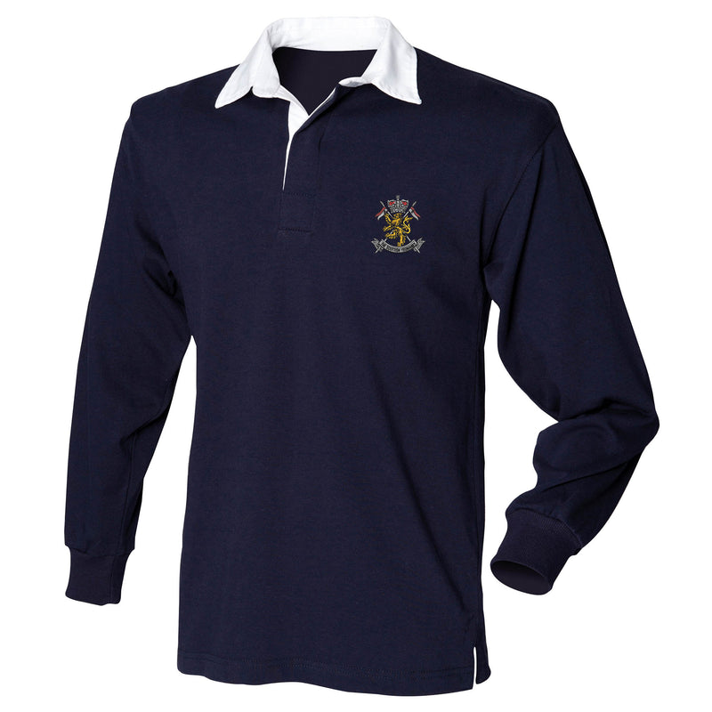Scottish Yeomanry Front Row Long Sleeve Rugby Shirt