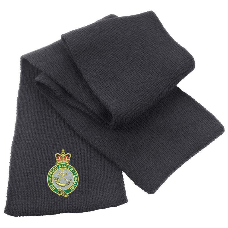 Sherwood Rangers Yeomanry Heavy Knit Scarf