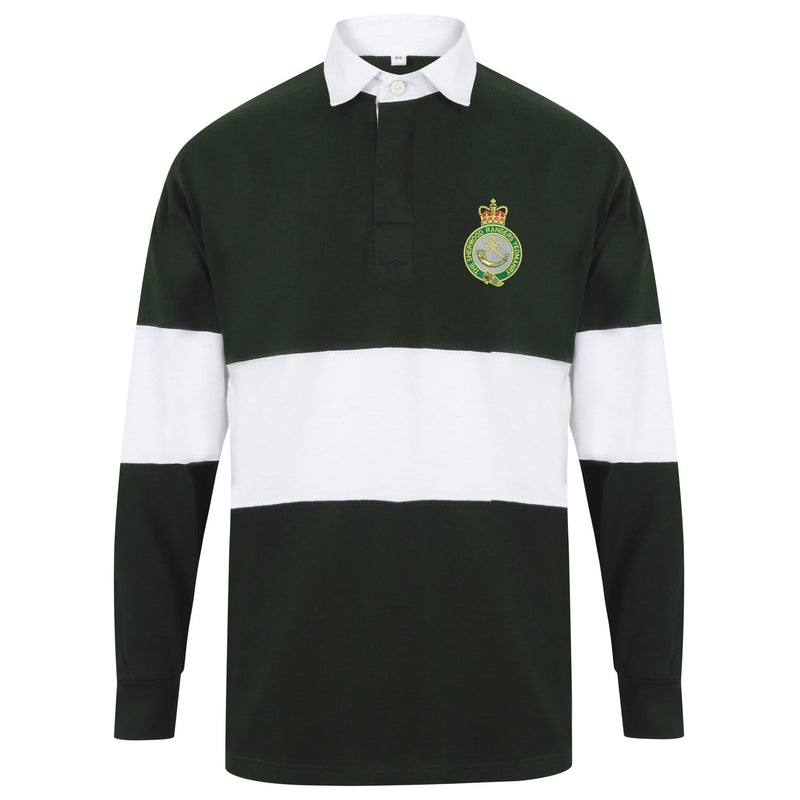 Sherwood Rangers Yeomanry Long Sleeve Panelled Rugby Shirt