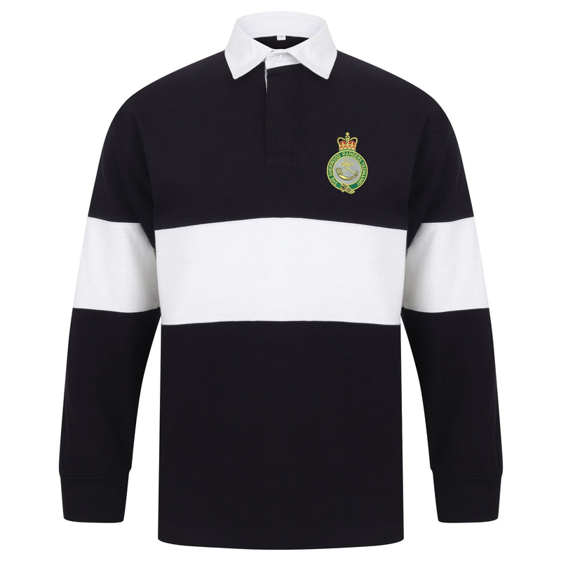 Sherwood Rangers Yeomanry Long Sleeve Panelled Rugby Shirt