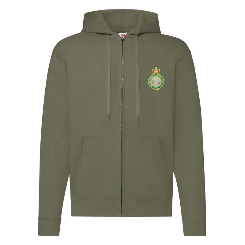 Sherwood Rangers Yeomanry Zipped Hoodie