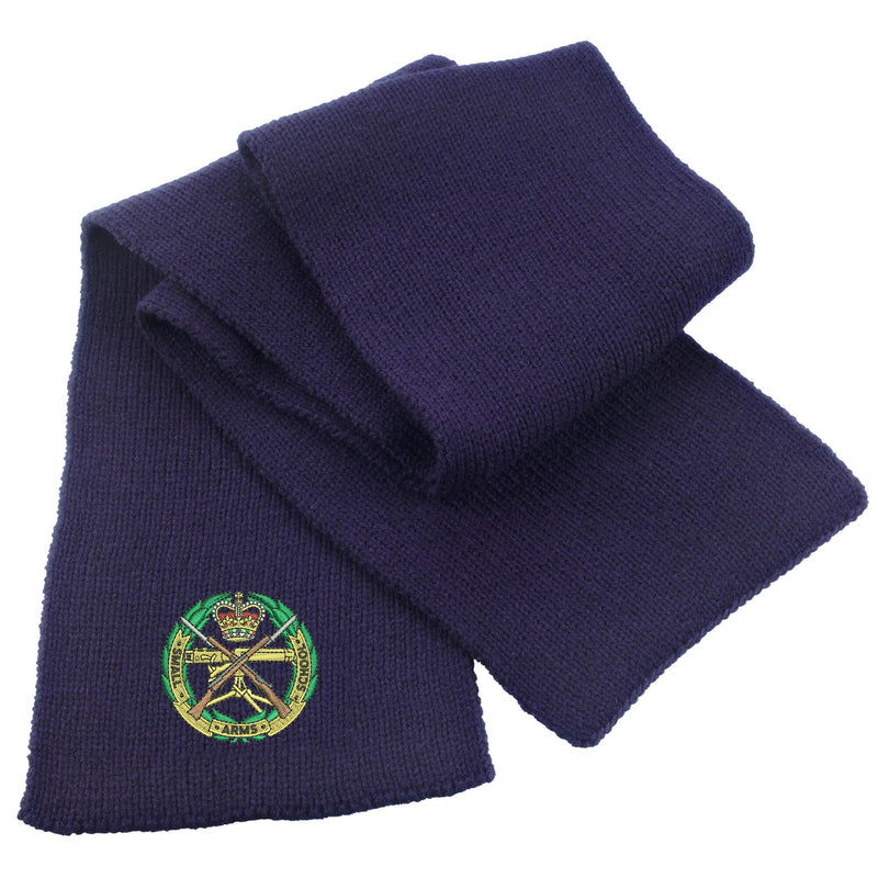 Small Arms School Corps Heavy Knit Scarf