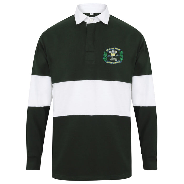 South Lancashire Regiment Long Sleeve Panelled Rugby Shirt