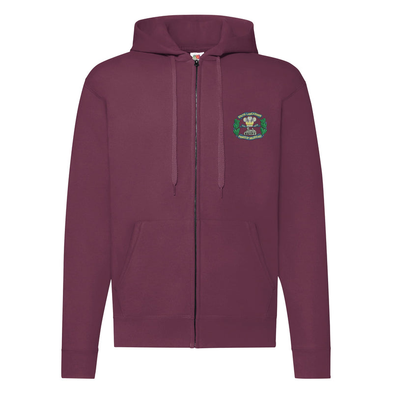 South Lancashire Regiment Zipped Hoodie
