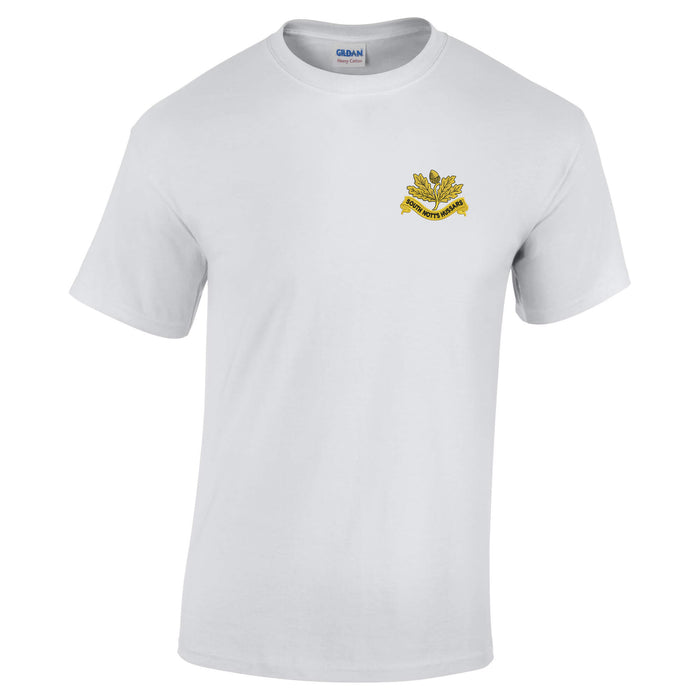 South Nottinghamshire Hussars Cotton T-Shirt