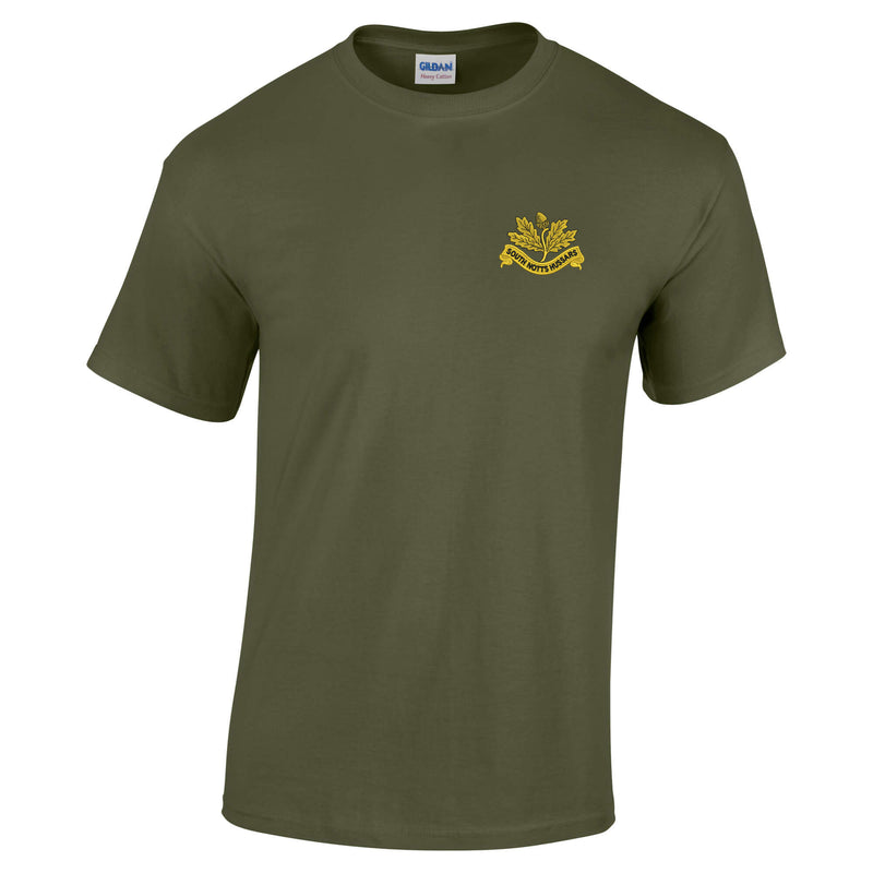 South Nottinghamshire Hussars Cotton T-Shirt