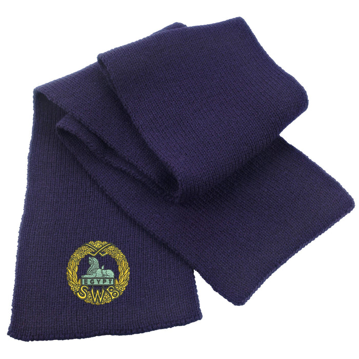 South Wales Borderers Heavy Knit Scarf