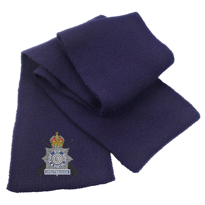 South Yorkshire Police Rifle & Pistol Club Heavy Knit Scarf