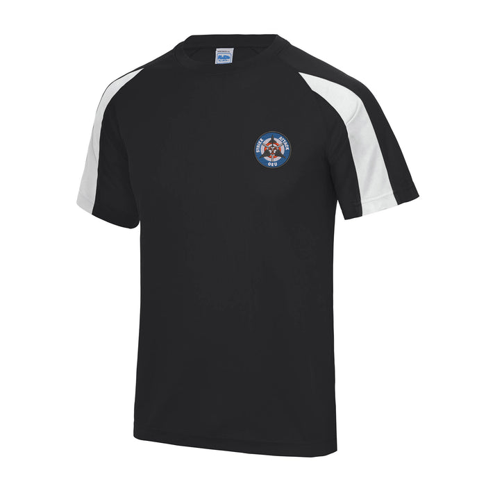 Strike Attack Operational Evaluation Unit Contrast Polyester T-Shirt