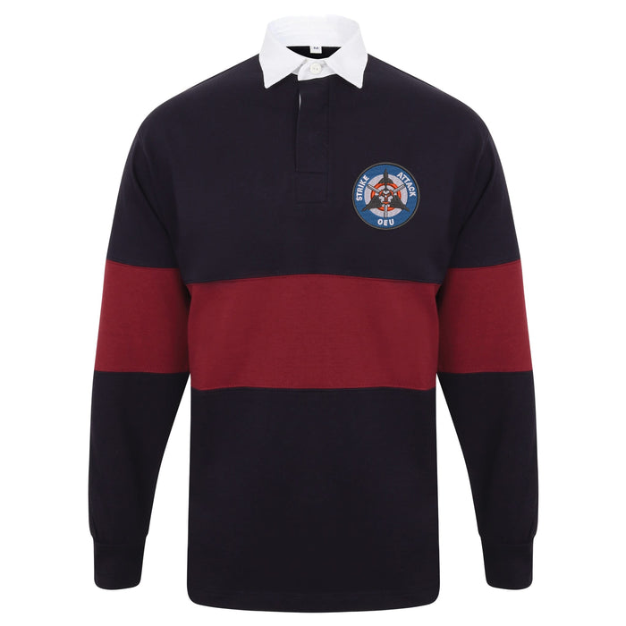 Strike Attack Operational Evaluation Unit Long Sleeve Panelled Rugby Shirt