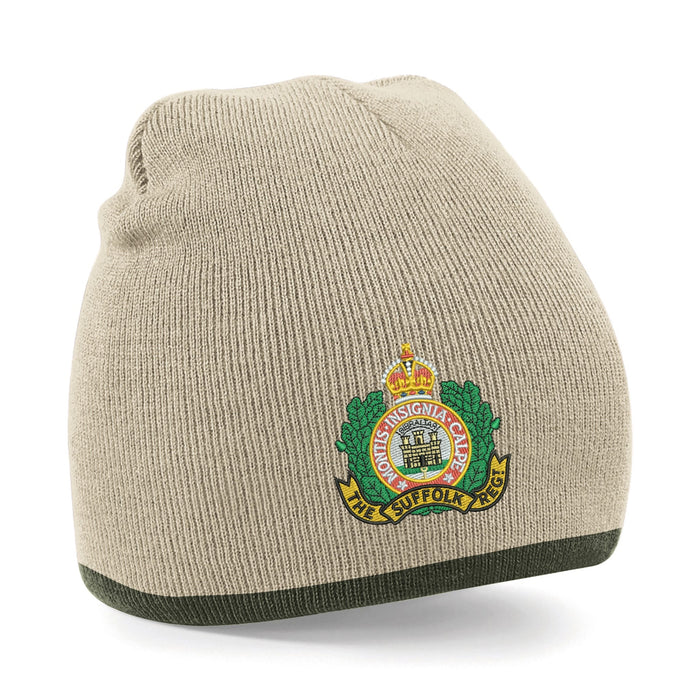 Suffolk Regiment Beanie Hat