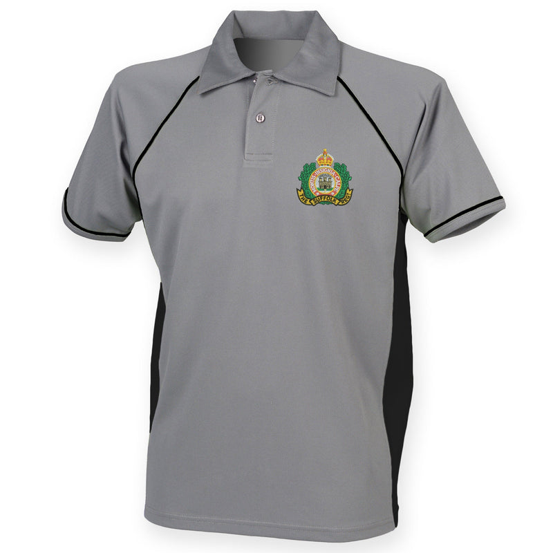Suffolk Regiment Performance Polo