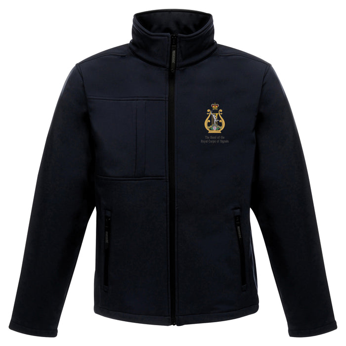 The Band of Royal Corps of Signals Softshell Jacket